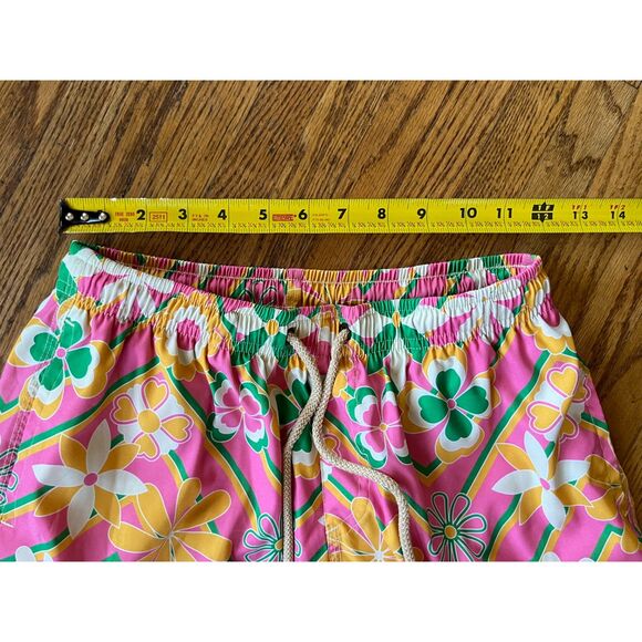 Kenny Flowers Multicolor Floral Swim Shorts Trunks Mens Size Small - Picture 6 of 7